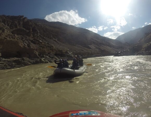 Rafting in Zanskar River from Tsogsti to Sangam