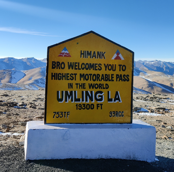 Umlingla, Ladakh Bike Trip